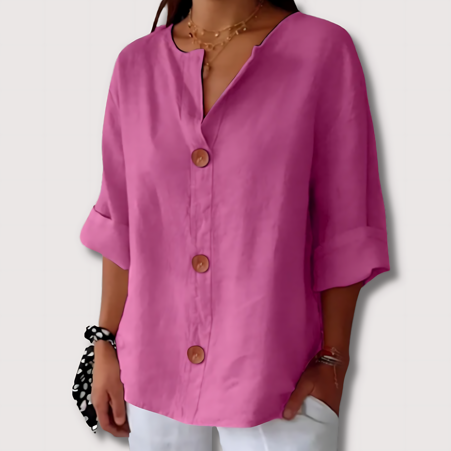 Martina™ - Blusa de Lino