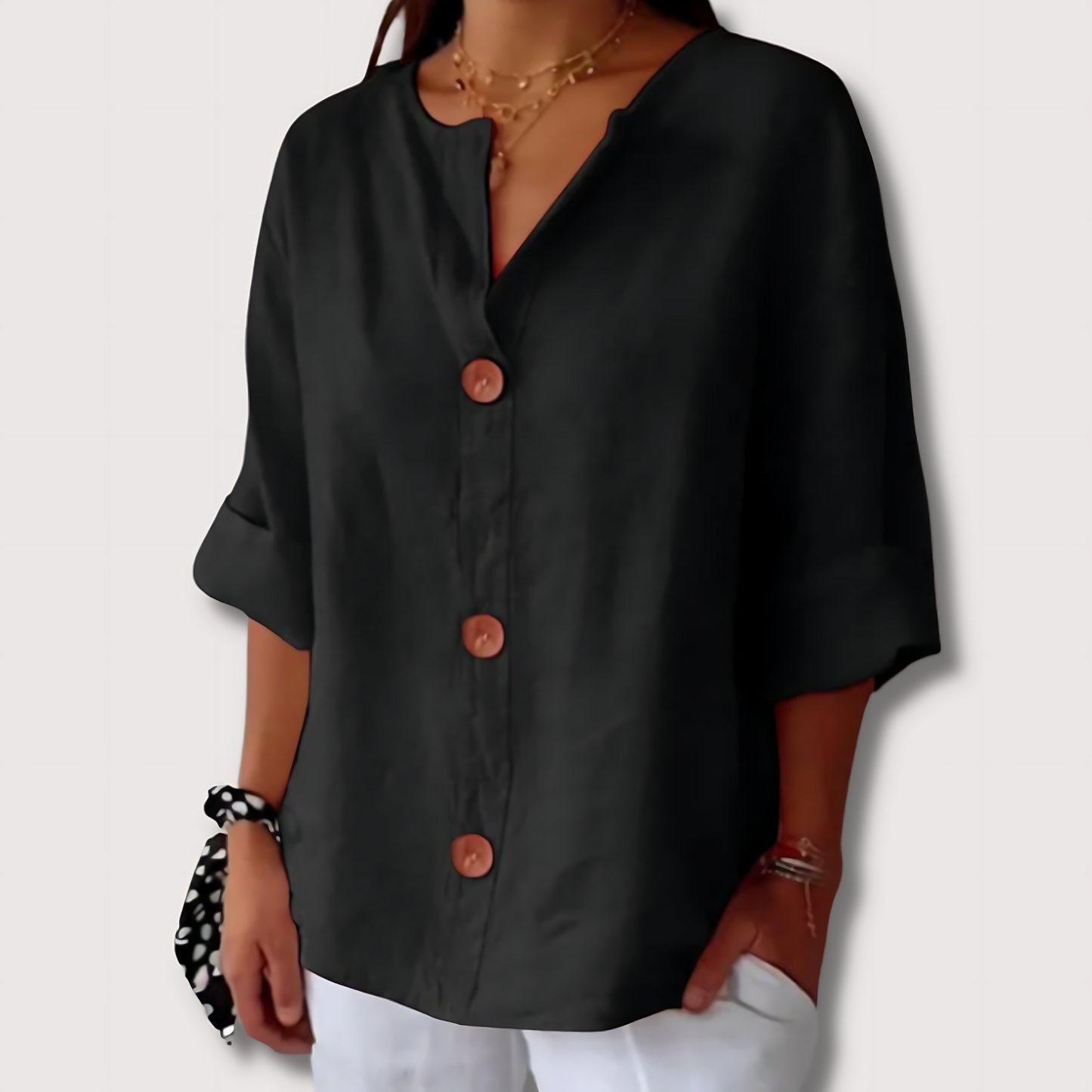 Martina™ - Blusa de Lino