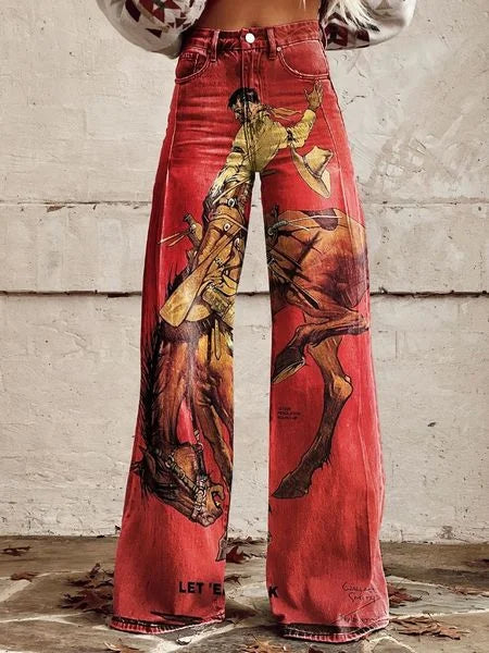 Gabriela | Pantalones casuales de pierna ancha y estilo elegante