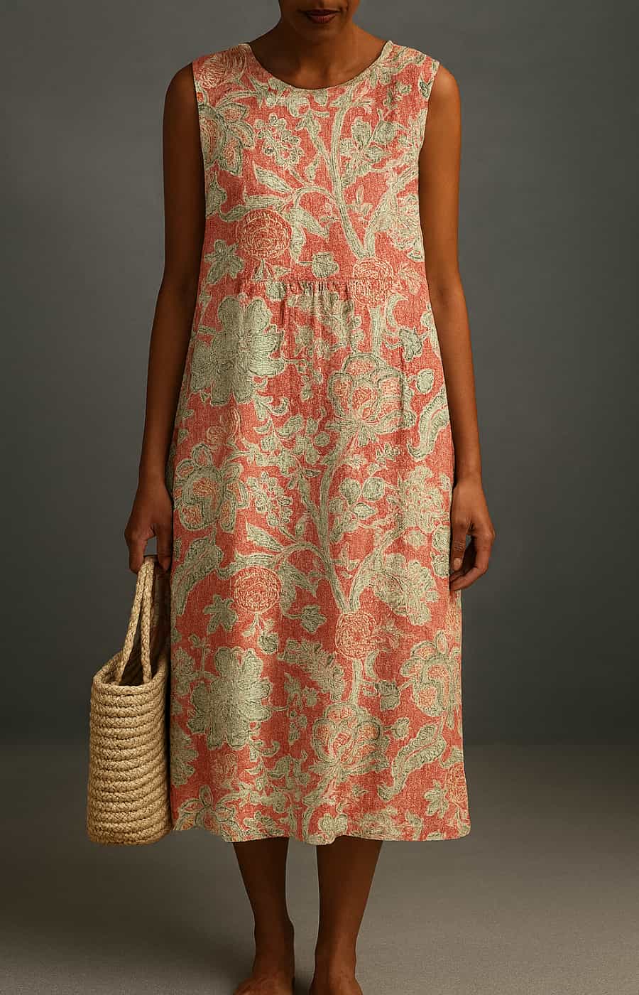 APOLONIA | EL VESTIDO MIDI ORIGINAL CON ESTILO ARTESANAL