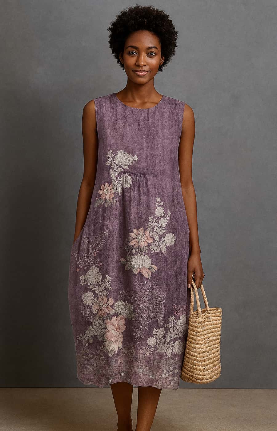 APOLONIA | EL VESTIDO MIDI ORIGINAL CON ESTILO ARTESANAL