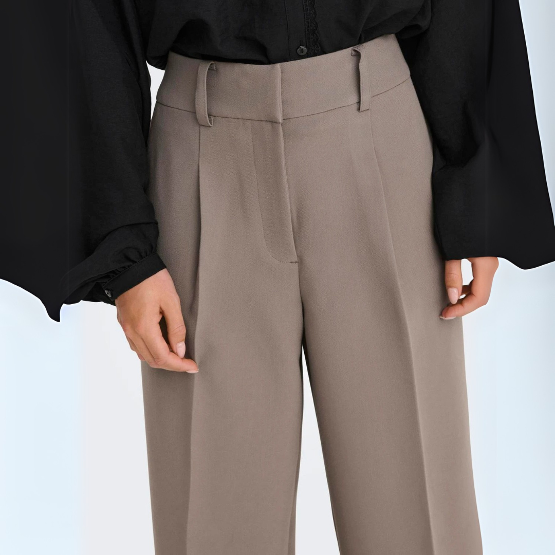 Estefanía | Pantalón elegante de pierna ancha