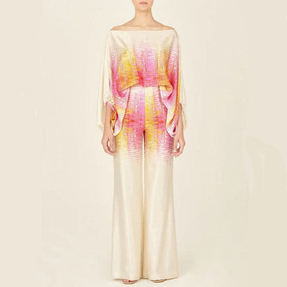 Mono ancho de una sola manga con diseño elegante y estilo moderno para mujer