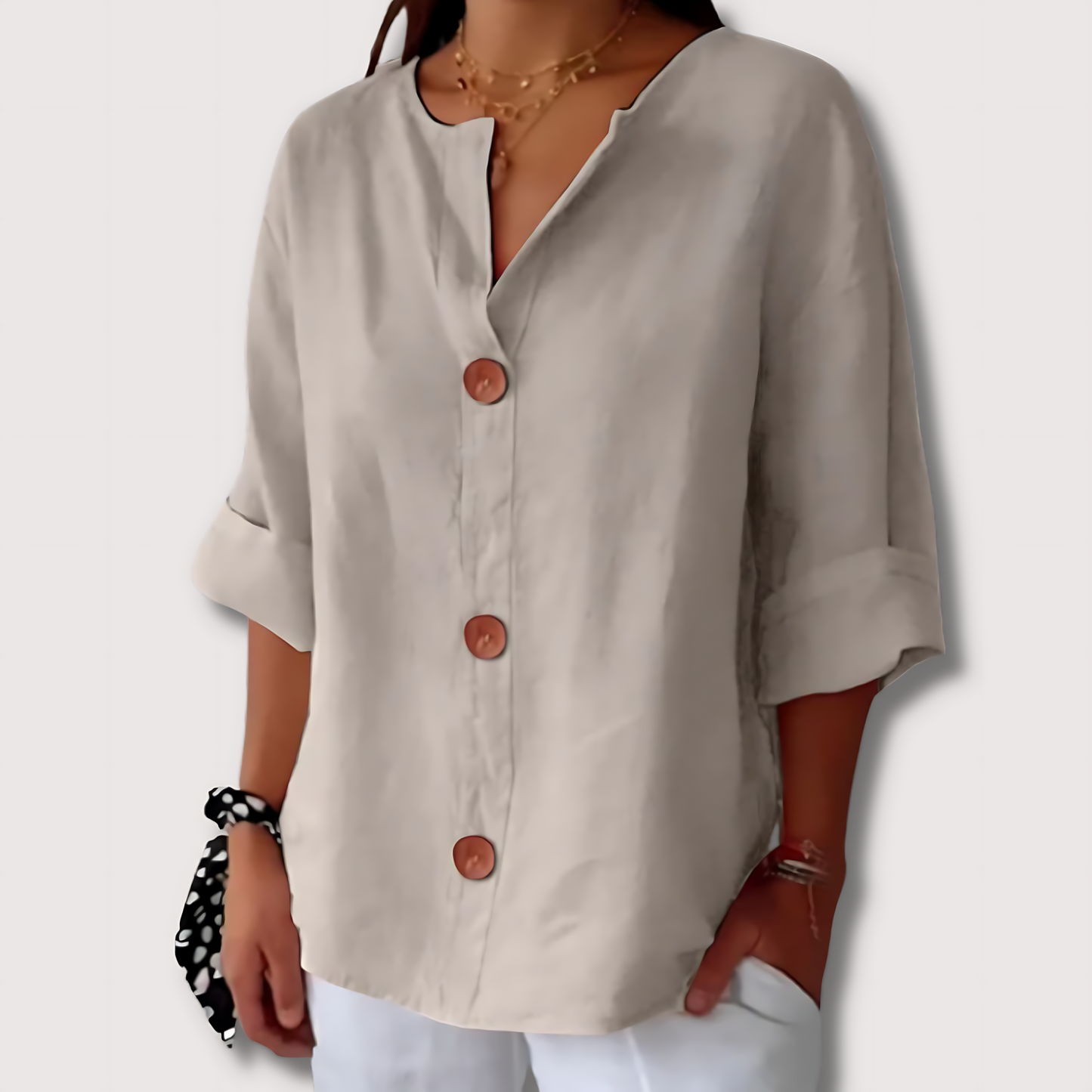 Martina™ - Blusa de Lino
