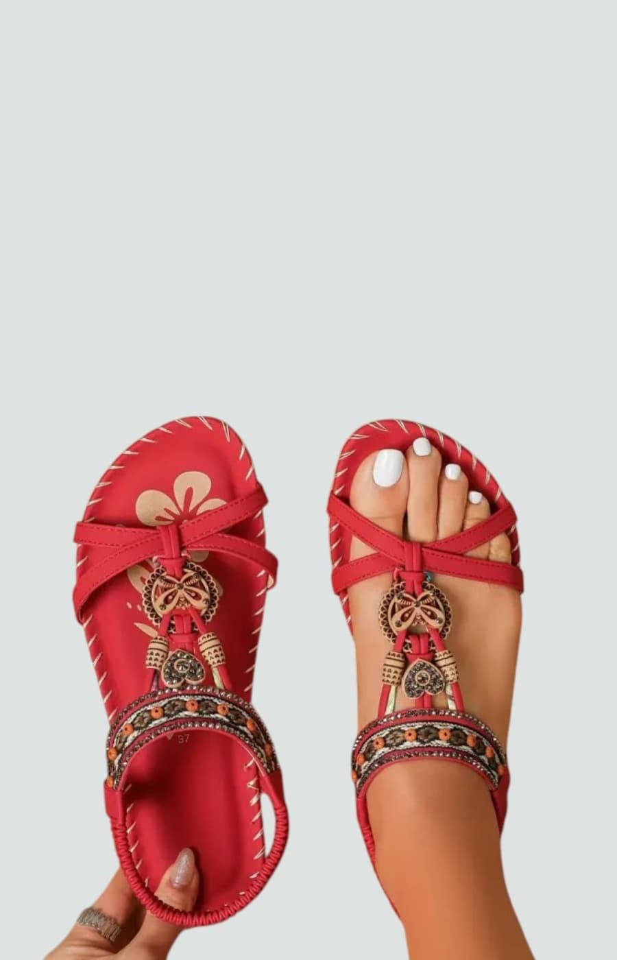 CARMELA | SANDALIAS ORTOPÉDICAS DE CONFORT ELEGANTE