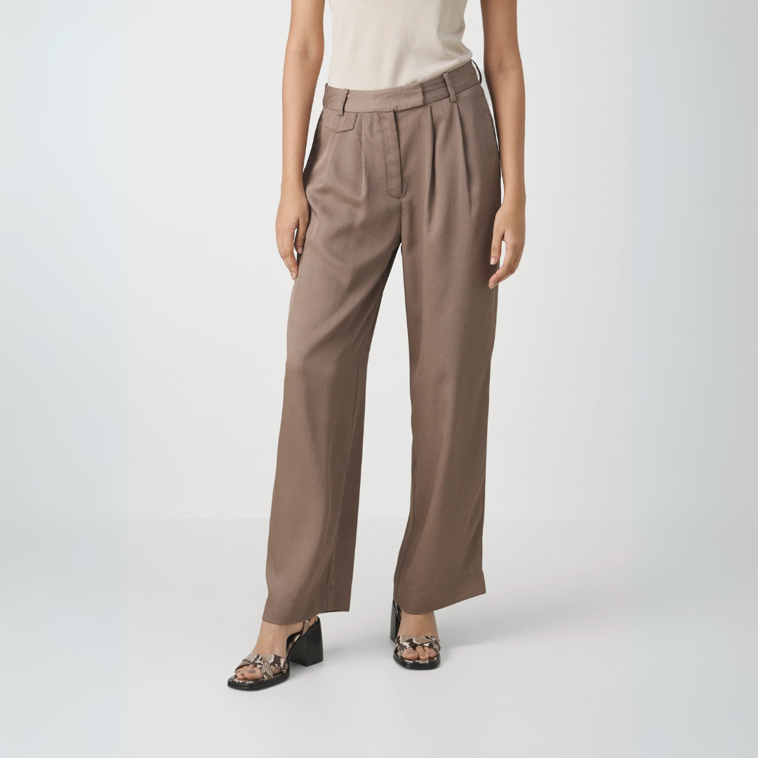 Estefanía | Pantalón elegante de pierna ancha