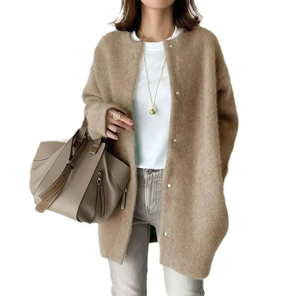 Chaqueta oversize de mujer – corte holgado, efecto estilizador